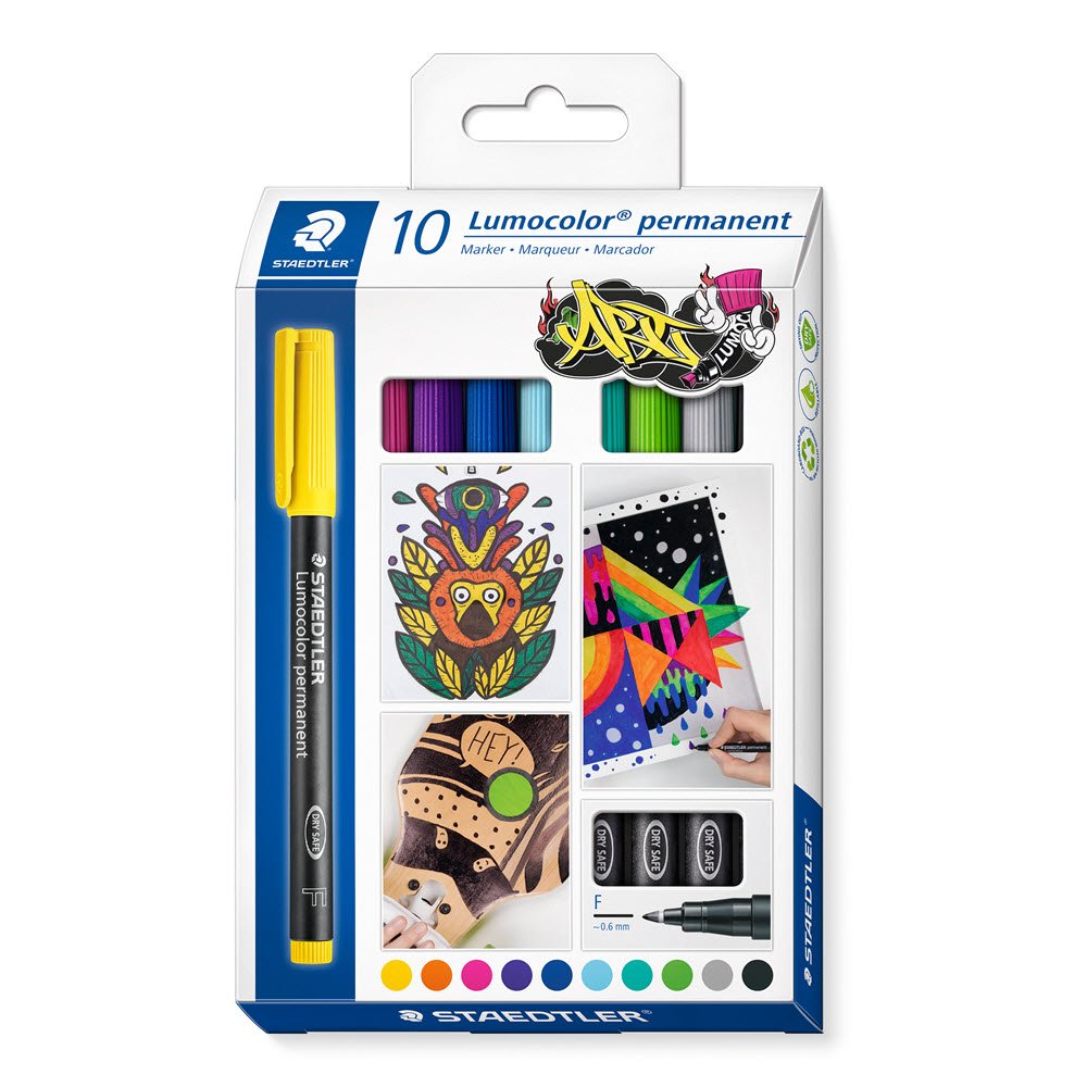 Lumocolor Permanent F 10 stk